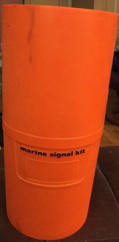 Olin marine signal kit in floating case