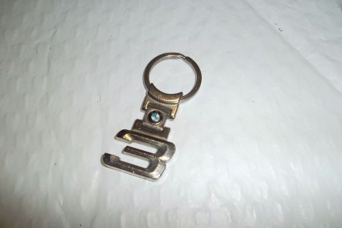Bmw pendant key ring &#034;3&#034; series genuine bmw lifestyle range