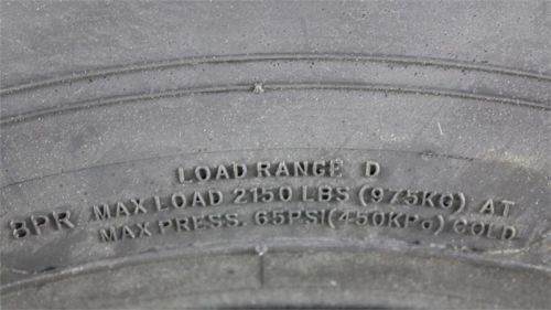 St205/75r15 load range d radial trailer tire - kenda loadstar - tr502