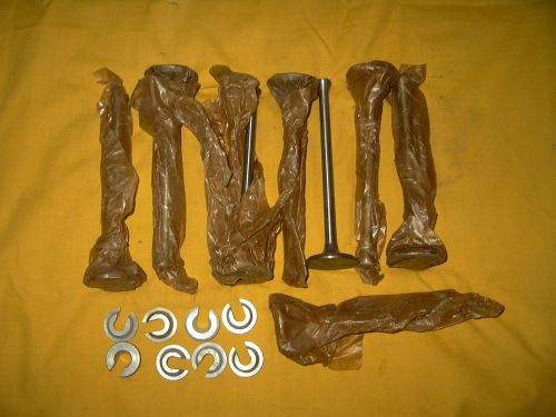 Ford model a 1931  8 valves and 8 keepers b-6505 / b-6514  nos vintage