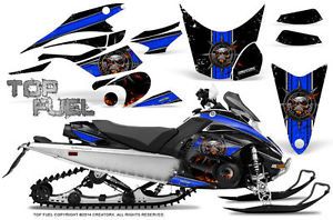 Yamaha fx nytro 08-14 creatorx graphics kit snowmobile sled decals top fuel blb