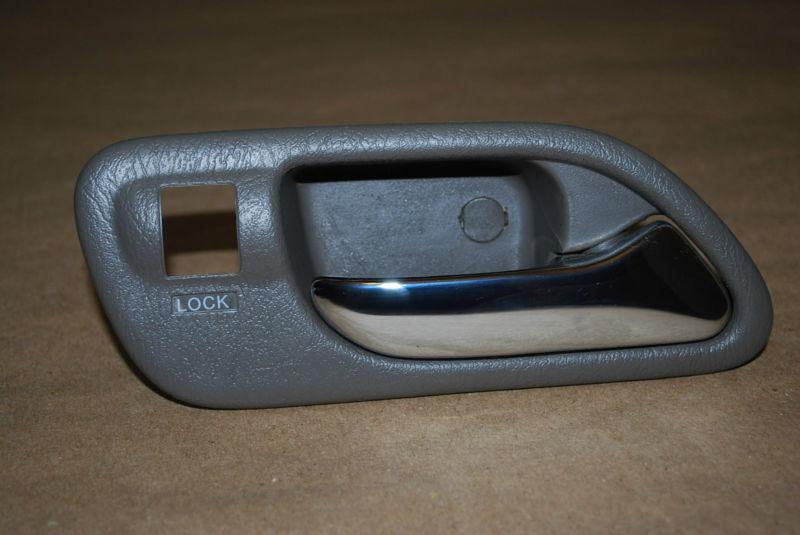 2001 02 03 acura cl tl door handle tan front right passenger power lock trim oem