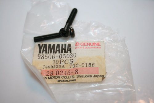 2 nos yamaha screws 98506-05030 phazer ex570 steering pad et340