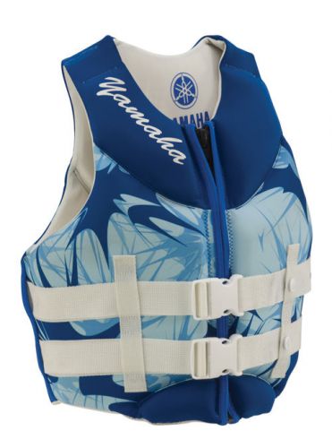 Yamaha pwc waverunner neoprene life jacket/vest women&#039;s ladies small watercraft