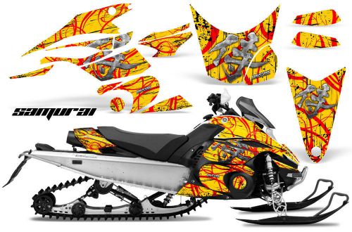 Yamaha fx nytro 08-14 creatorx graphics kit snowmobile sled decals samurai ry