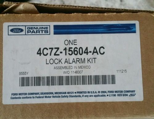 02 f250 vehicle keyless/alarm security module - lock alarm kit