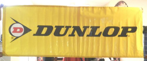 Dunlop racing banners flags signs nhra motogp offroad hotrods dirt imsa moto atv