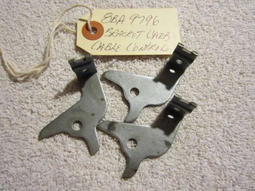 No 1949 / 1951 ford bracket for carb cable control 3 pcs.