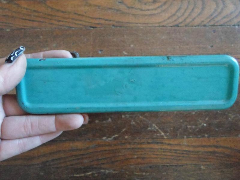 67-72  teal blue/green chevy truck ash tray 