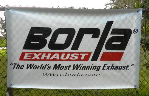 Borla racing banners signs offroad nhra drag nmca offroad hotrod nostalgia drift