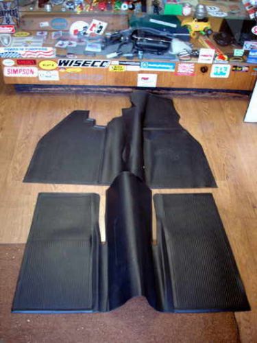 vw beetle rubber floor mats