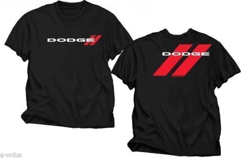Black dodge with red slashes size 2xl / xxl shirt! challenger charger ram!