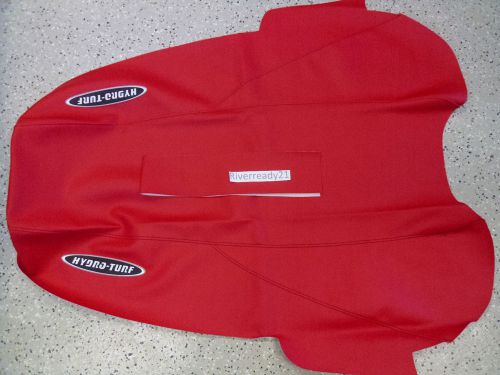 Yamaha wave-raider seat cover hydro-turf brand solid red in stock sew76 rts