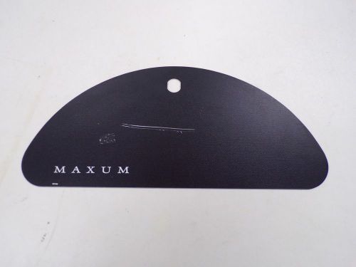 Maxum black / white glove box door aluminum 50140 marine boat