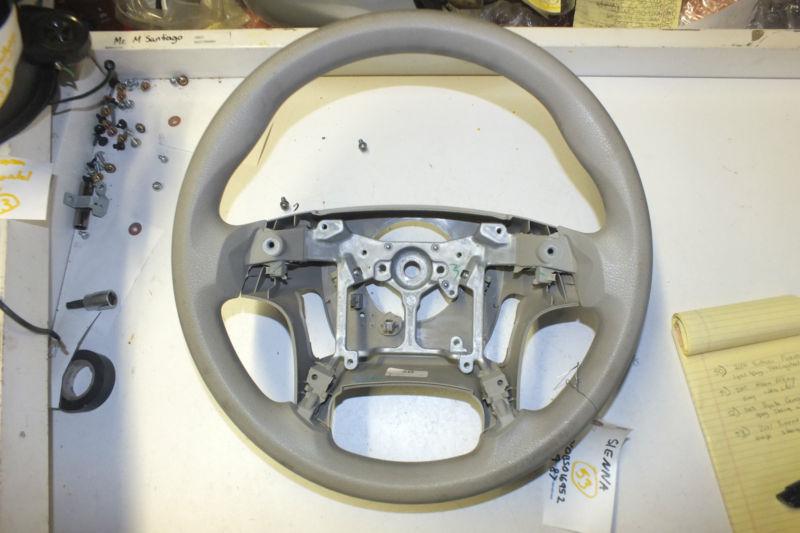 2011 toyota sienna beige steering wheel oem