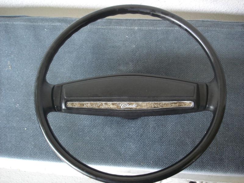 1970 to 1977 el camino  / chevelle black steering wheel