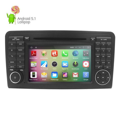 Android 5.1 car cd dvd 7&#034; stereo gps obd2 for mercedes-benz m class w164/gl-x164