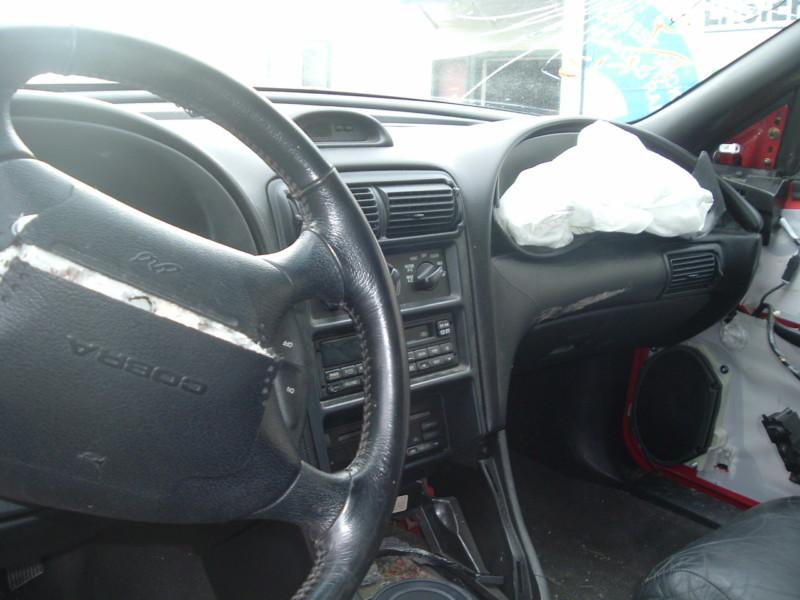  mustang cobra , gt , v6 steering wheel black leather 1994-1998 