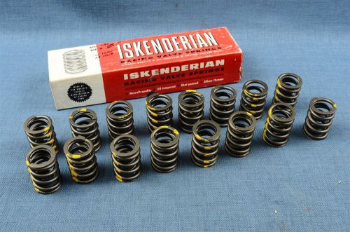 Set of 16 racing valve springs 3605-d iskenderian isky