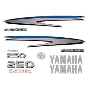 Yamaha outboard decal sticker 250 hp four stroke 4 stroke fuel injection