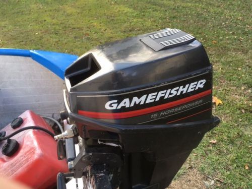 Gamefisher 15 hp upper and lower cowling