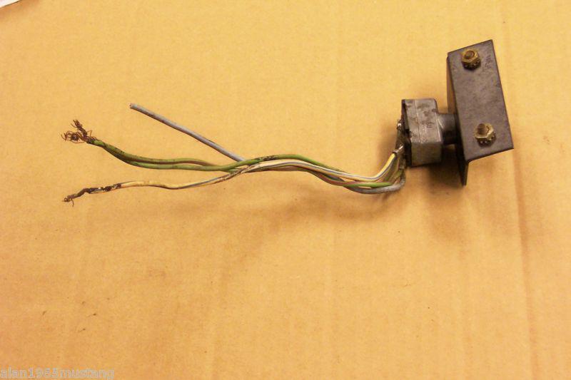 Purchase (AL) OEM 1965 Early 1966 Ford Mustang Emergency Flasher Switch