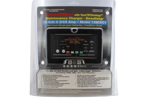 Batteryminder charger/maintainer/desulfater - 12v, model# 128cec1