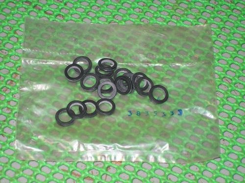 Nos gm set of 16 valve stem oil seals square type 3835333