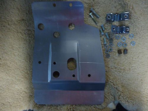 Yamaha yt125 yt175 tri-moto skid plate with hardware complete 1980-1985 new!!