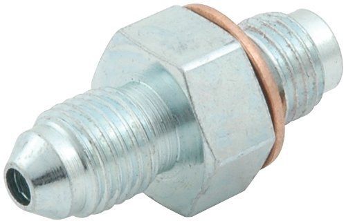 Allstar performance all50029 -3 to 3/8&#034; -24 adapter fitting with washer