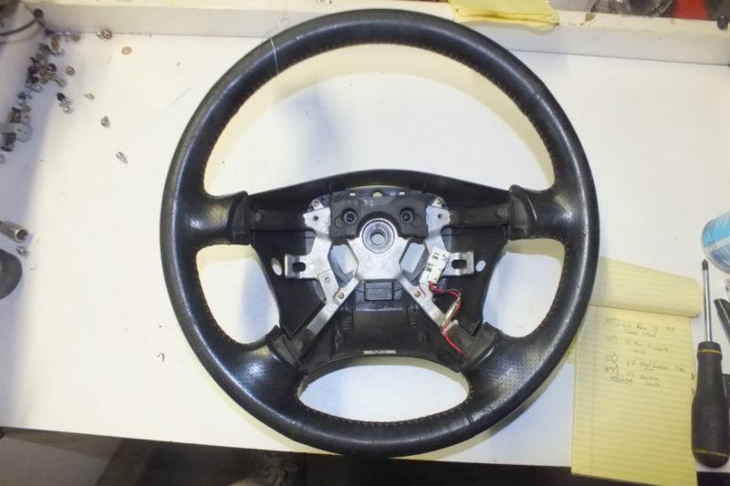 2003 nissan maxima black steering wheel oem 