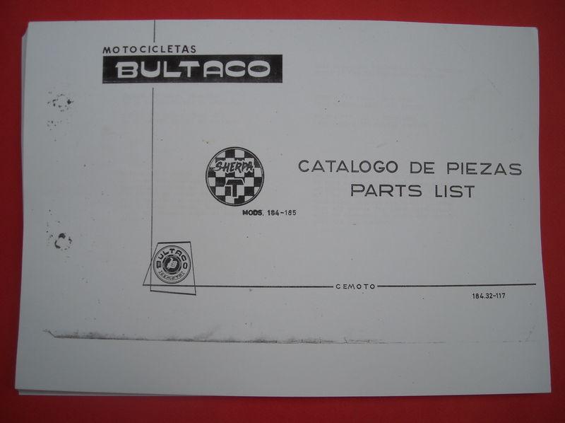 bultaco sherpa spares