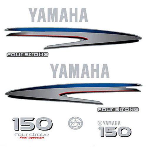 Yamaha outboard decal sticker 150 hp four stroke 4 stroke fuel injection
