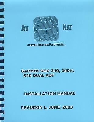 Garmin 340  audio panel  installation manual