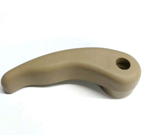 03-12 colorado canyon s-10 left driver side seat release handle lever oem tan