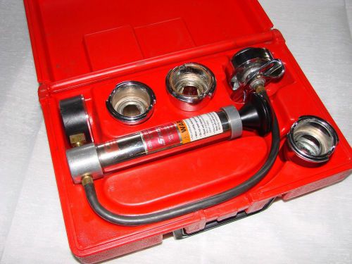 Snap on cooling system pressure tester svts262 with box