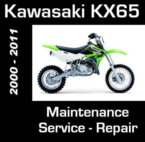 cylinder at fortsætte tank Buy Kawasaki KX65 KX 65 Motorcycle Maintenance Tune-Up Service Repair  Rebuild Manual in Wentzville, Missouri, United States, for US $8.95