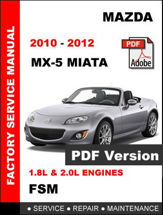 Miata Factory Service Manual