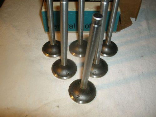 Lot of 6 nos gm 1965,66,67 cadillac exhaust valves
