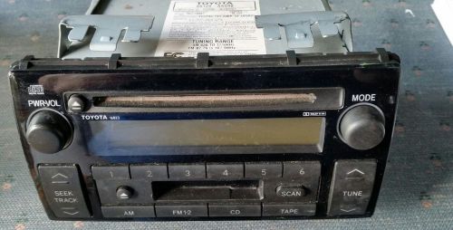Oem car stereo base unit for toyota camry 2004, see description