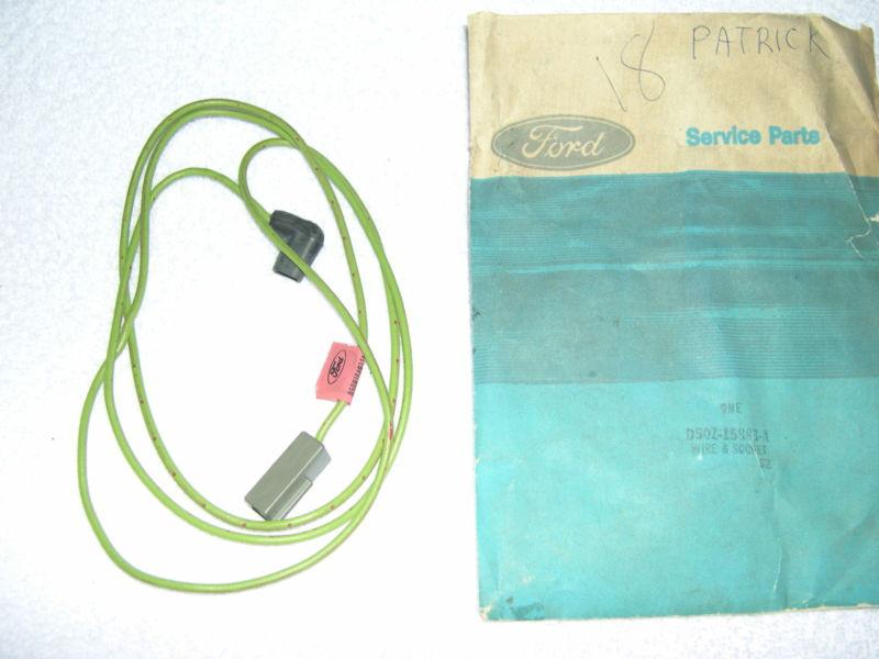Nos 1974 1975 torino montego park brake signal lamp wiring & socket police taxi