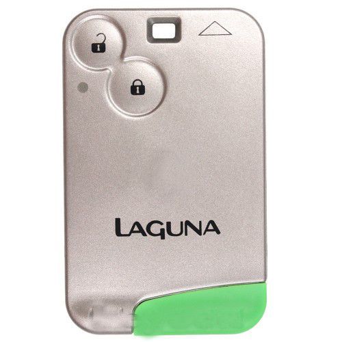 Smart card remote key 2 button 433mhz for renault laguna espace
