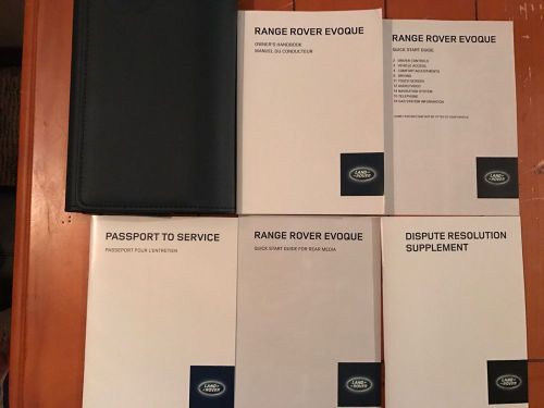 2013 range rover eloquent owners manual