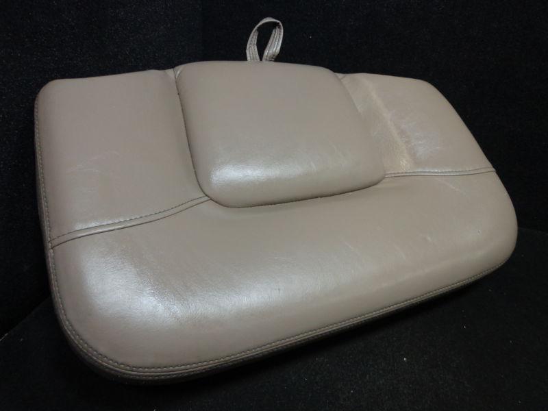 Skeeter bass boat seat bottom brown #dr62 - includes 1 seat bottom cushion 