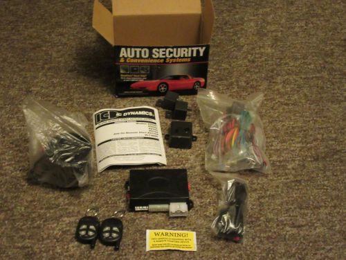 Icd auto security &amp; convienience system alarm, keyless entry, remote start