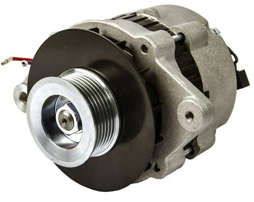 55 amp 12v marine alternator with serpentine pulley for mercruiser