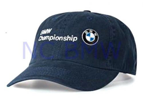 Bmw genuine greg norman classic solid cap  navy blue