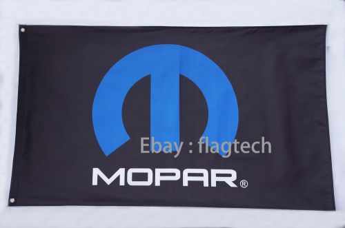 Mopar flag mopar car banner flags 3x5 ft black-free shipping