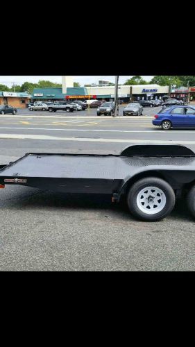 Car trailer with brakes