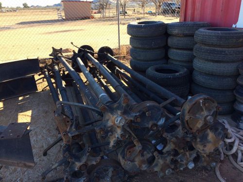 Mobile home axles and tires